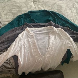 3 LOFT Cotton Tees/Tunics